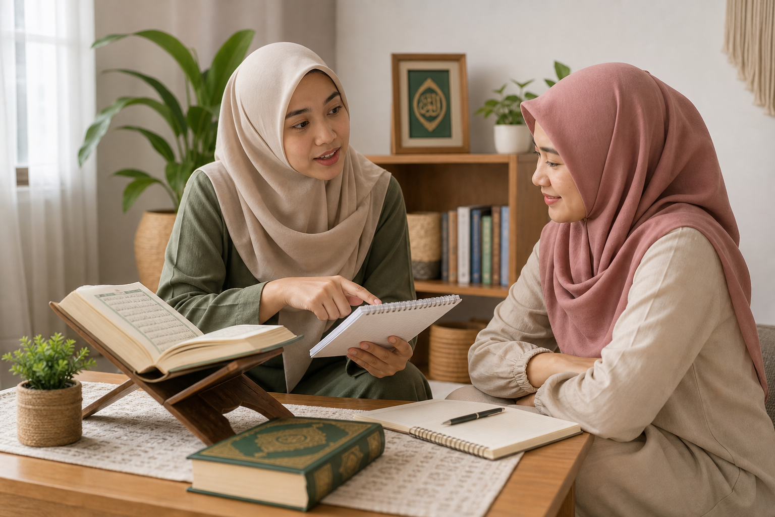 Konsultasi memilih pengajar mengaji