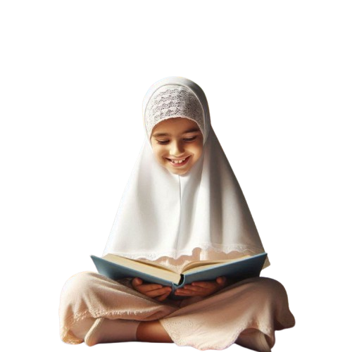 Anak Indonesia sedang belajar Al-Qur'an